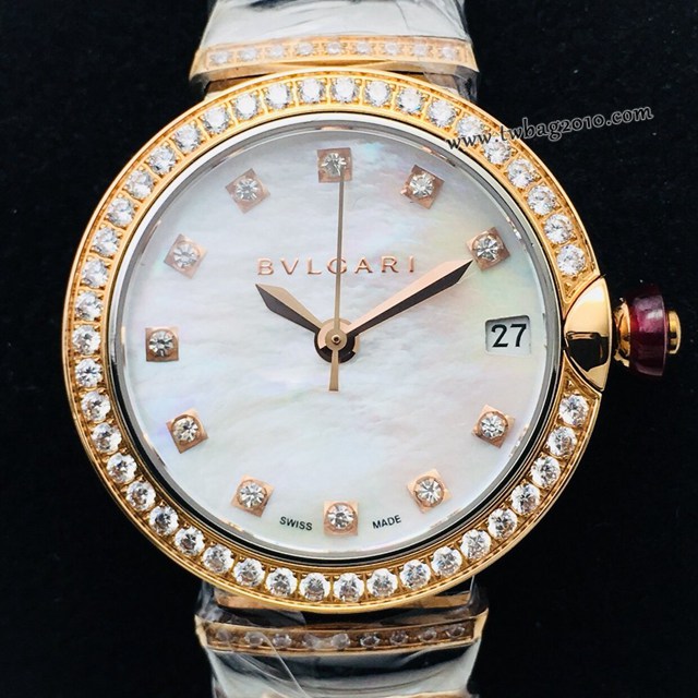 最高複刻寶格麗（BVLGARI）LVCEA系列腕表 BVLGARI高端女士腕表  gjs2273